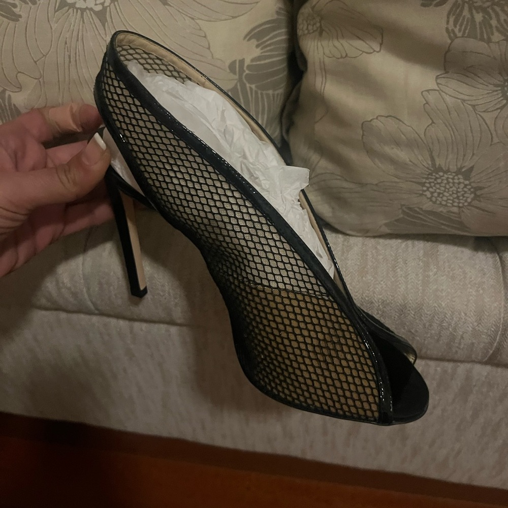 100% Authentic Jimmy Choo Peep Toe Pumps